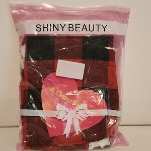 Brand New Buffalo Plaid with Tassels 48” Christmas Tree Skirt